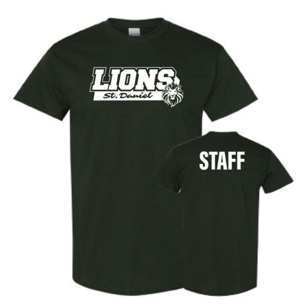 Gildan Unisex STAFF Printed T-Shirt Thumbnail